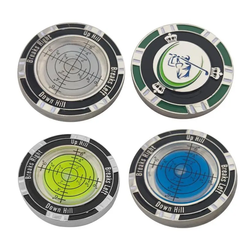 golf Slope Meter Golf Ball Marker Spirit Level High Precision Golf Tools Leveler for Gardening Architecture Golf accessories