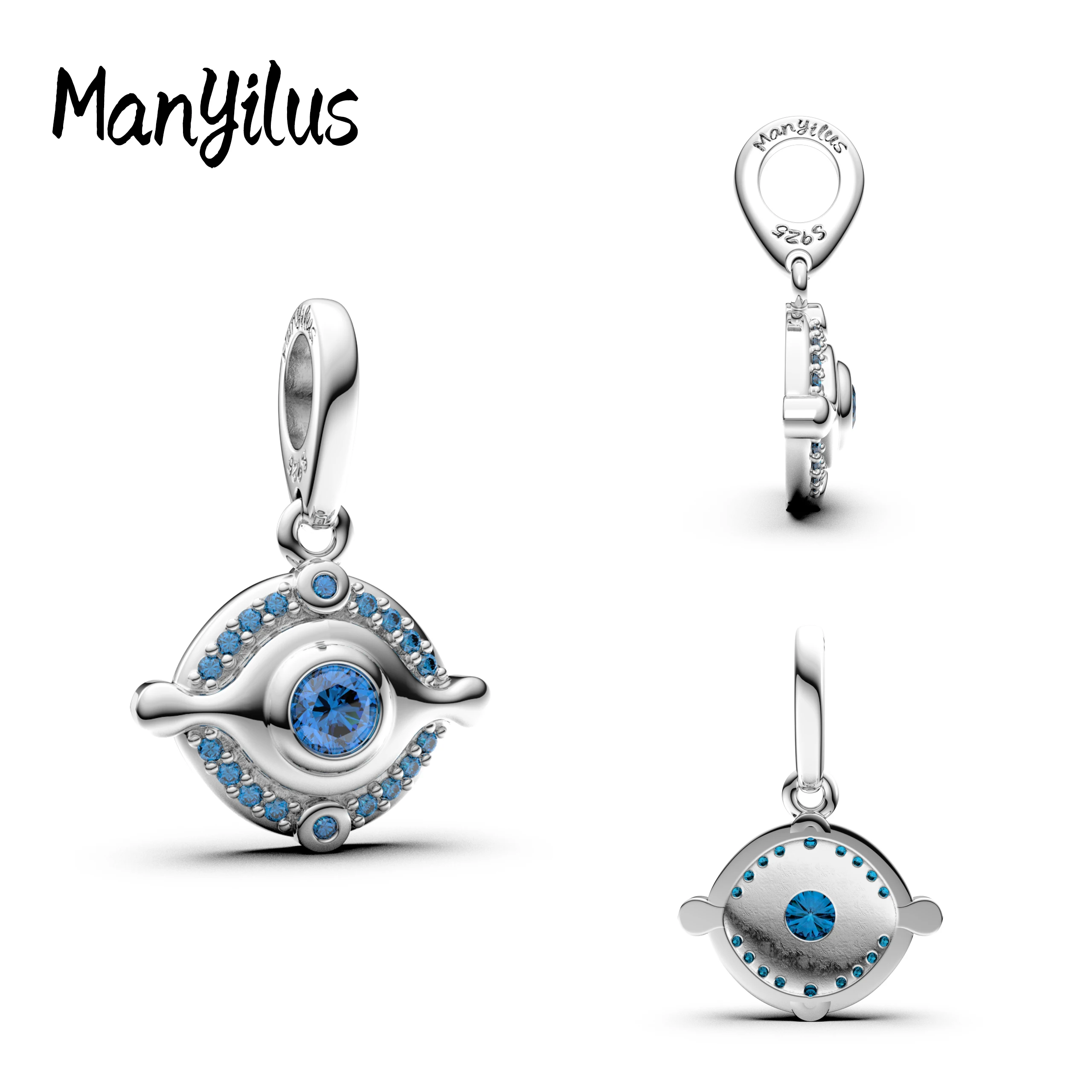 

Manyilus Charms Plata 925 Charms 925 Originales Bracelets Beads Charms Silver Caliber Women's Bracelets Jewelry for Woman Charm