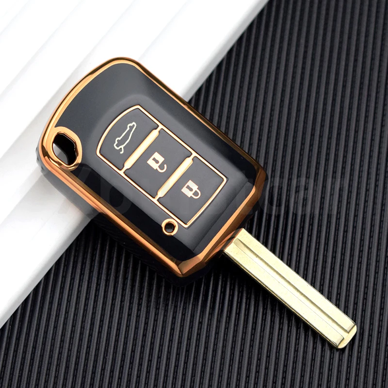 2/3 Buttons Remote Shell Fob for Mitsubishi Eclipse CROSS Outlander SPORT Mirage G4 Lancer TPU Car Key Case Cover Protector