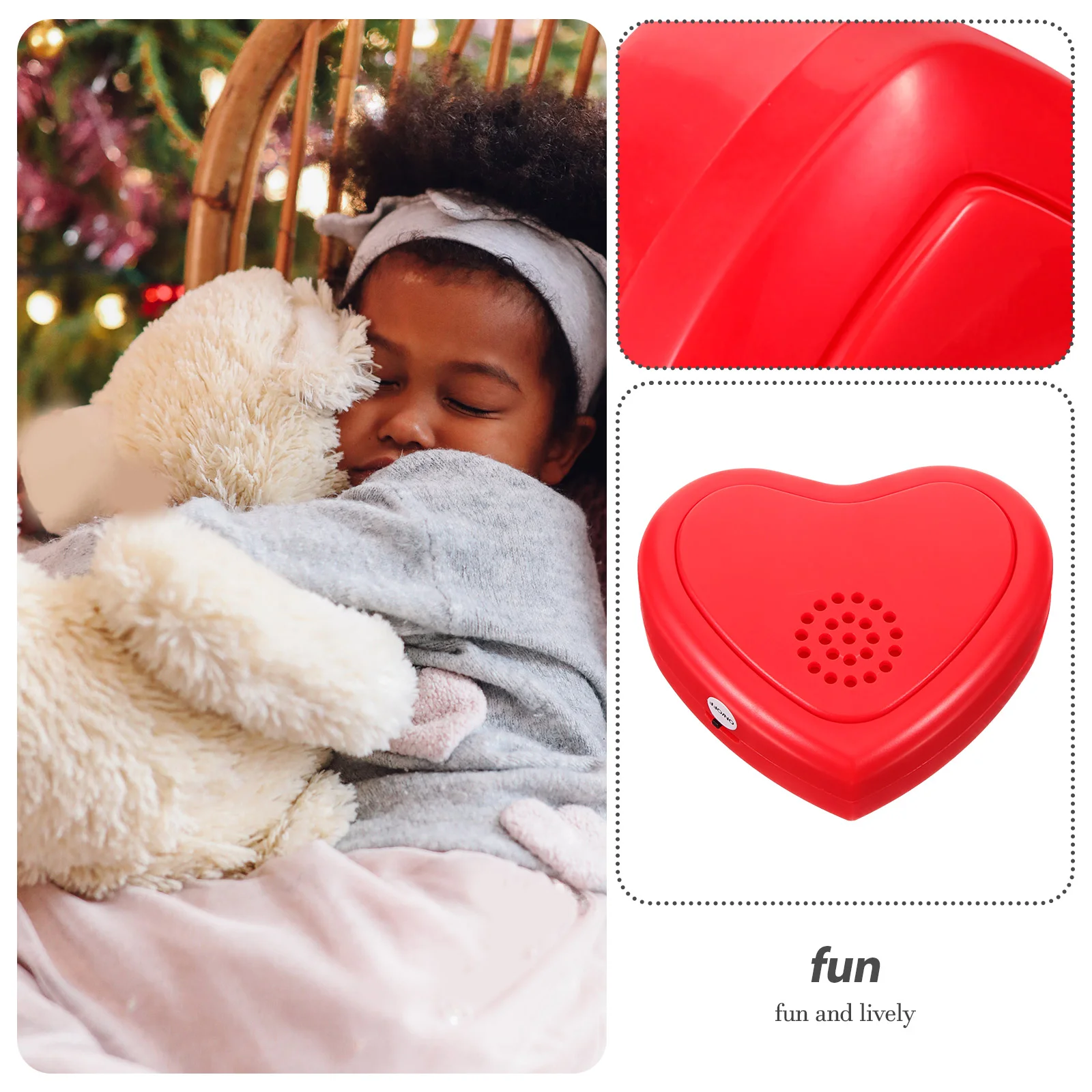 Sound Recorder Sounding Heartbeat Simulator zum Schlafen Stofftiere Kinder Kleines Kind