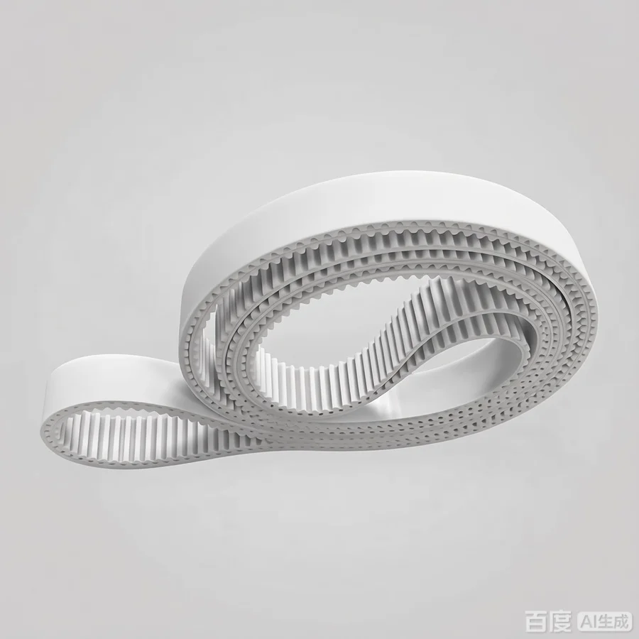 HTD5M Timing Belt Length 5300mm Width 15mm Color White PU Polyurethane with Steel Core Closed loop by connect Pitch 5mm Pulley