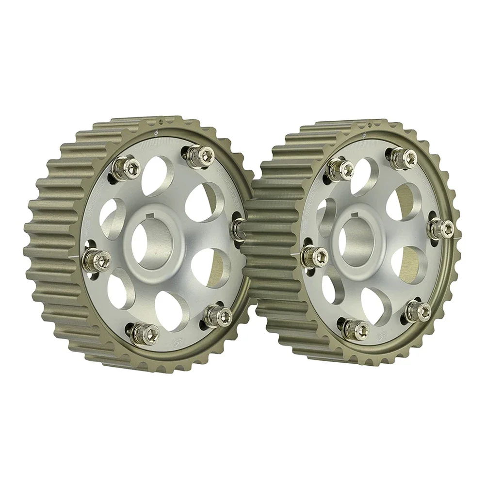 Adjustable Cam Gear Alloy Timing Gear FOR HONDA Pro - B Series Cam Gears ENGINE CAM PULLEY PULLYS GEARS 2PCS