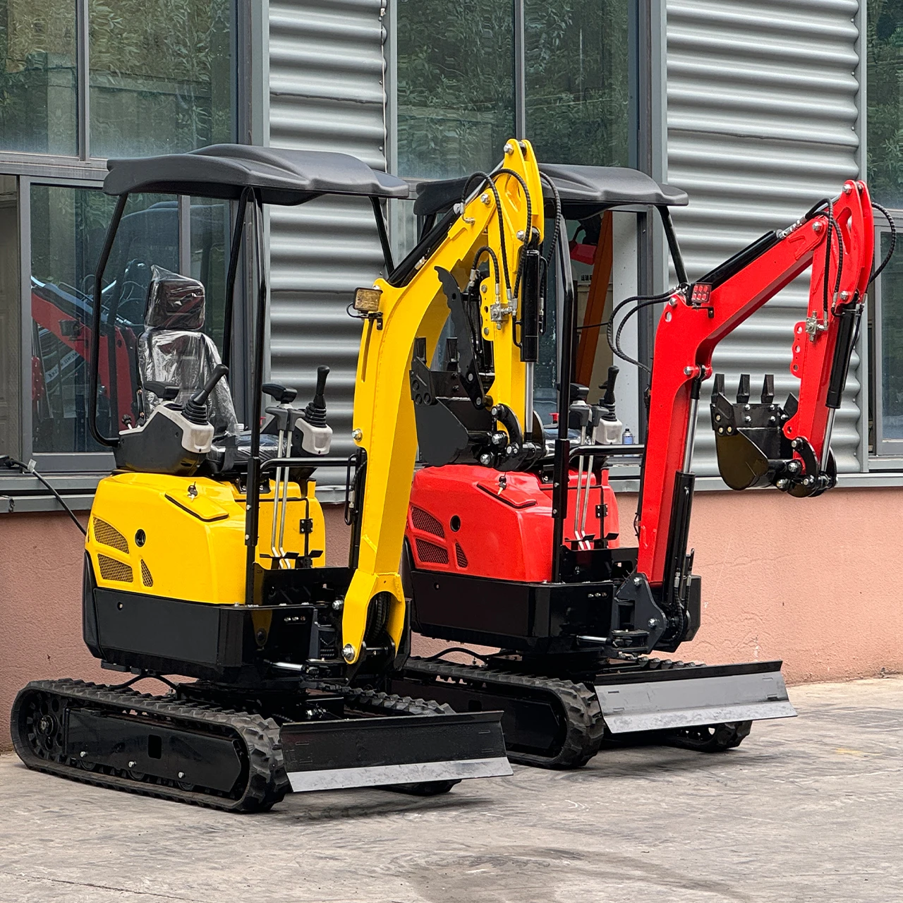 YG Free Shipping Compact Multi Function Mini Excavator For Sale 1.8ton 2ton 3.5ton Digger Escavator Machine In American