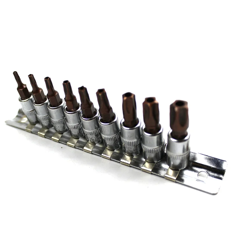

A20F-Pentalobe Screwdriver Bit Socket Set Pentalobe Screwdriver Bit Set TS10-TS50 Hand Tools 1/4 Inch Drive Socket Withstorage H