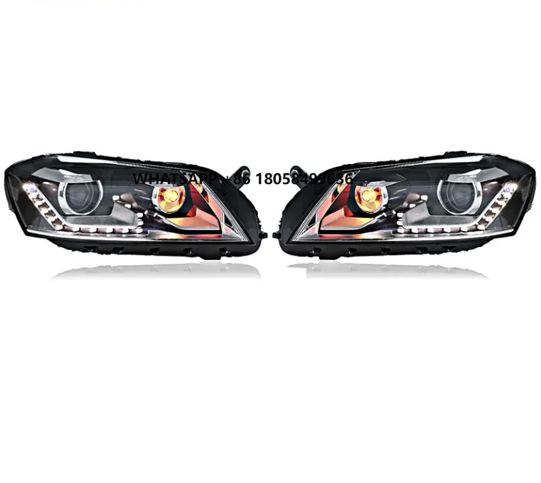 

Для Volkswagen VW Magotan 2012-2016 фара светодиодные дневные ходовые огни с двойной линзой ксеноновая фара