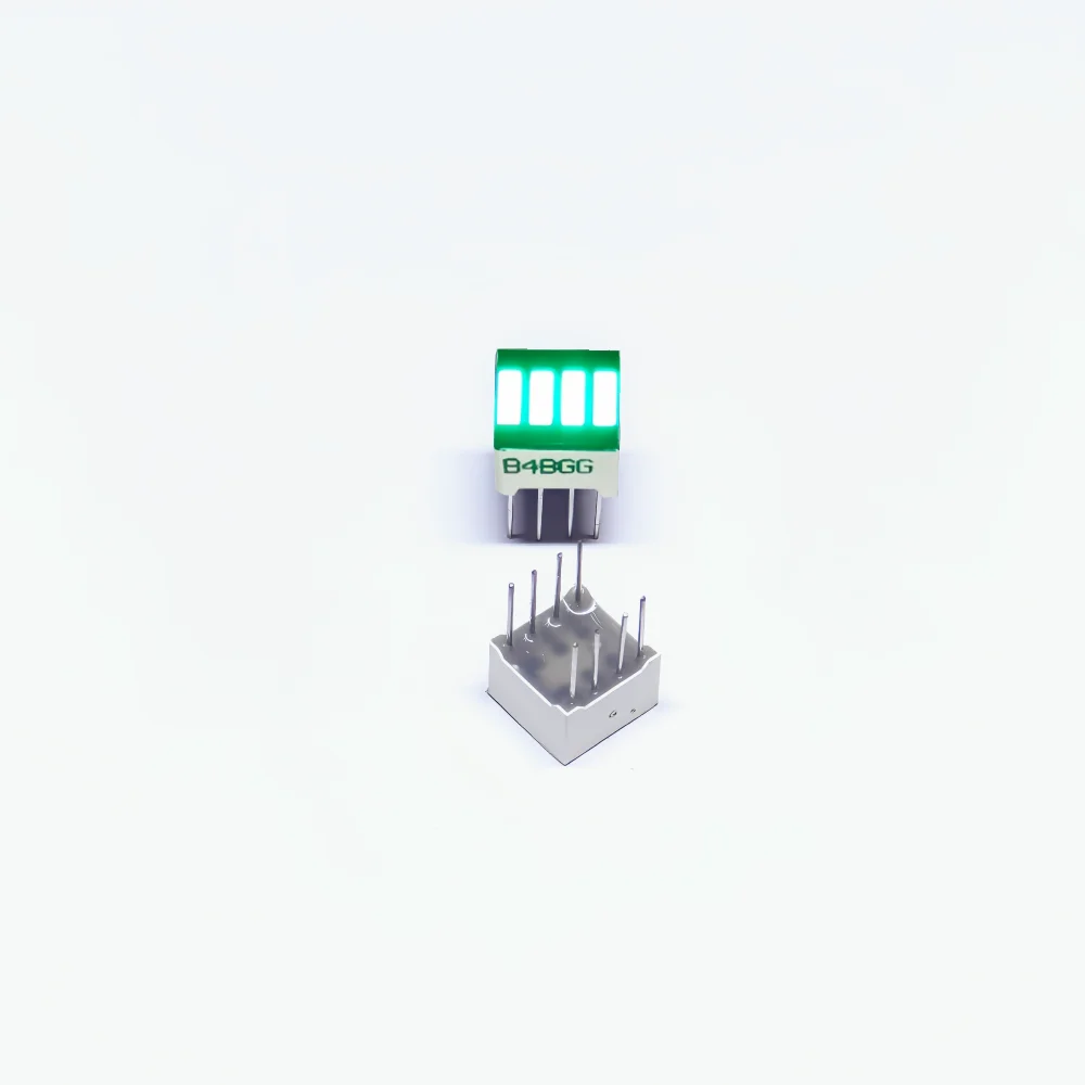 10PCS LED Display Module 4 Segment Bar Graph Ultra Bright Red Green Blue Yellow White Colors Multi-color Bar-Graph Module DIY