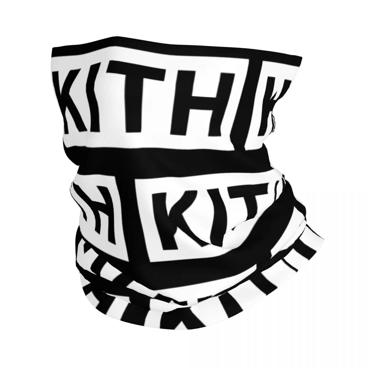 

Шарф-маска KITH TREATS унисекс, теплая повязка на голову, с принтом логотипа, с защитой от ветра, для походов