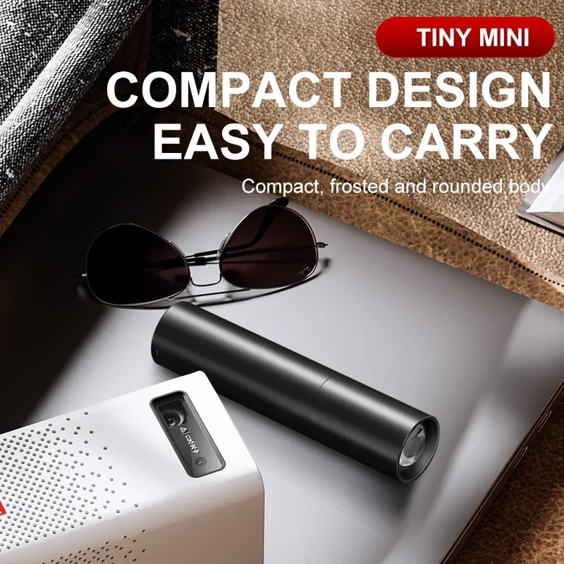 Mini Flashlight USB Rechargeable Aluminum Alloy Flashlight Super Bright LED  Long-range Portable Flashlight Emergency Lamp