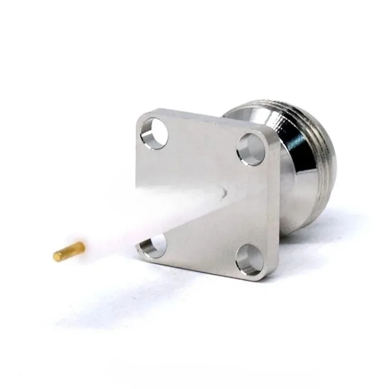 conector-rf-n-kfd-4-l16-50kfd-cabeza-hembra-tipo-n-placa-cuadrada-de-cuatro-orificios-asiento-de-microbanda-largo