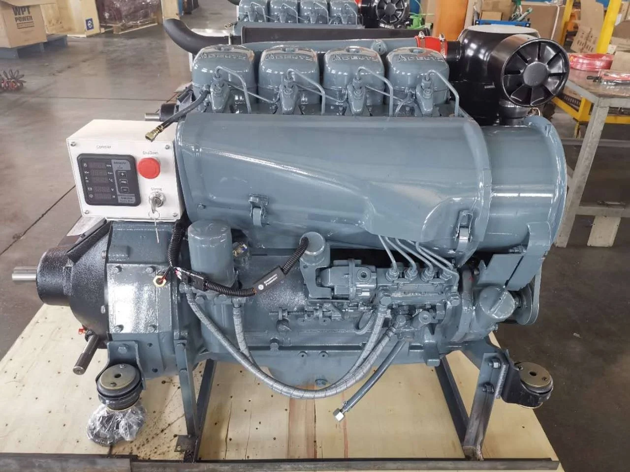 f4l912 engine air cooled four cylinder with clutch 44hp 52hp 63hp for construction  machine