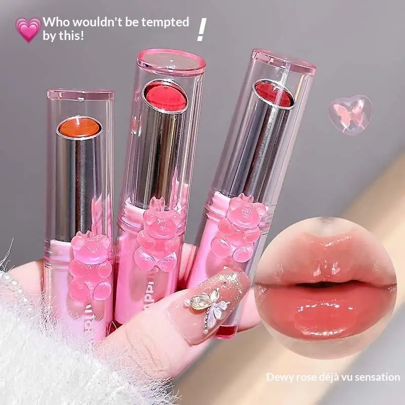 Cappuvini Glossy Mirror Lip Gloss Nude Lip Gloss Moisturizing Brightening Complexion Waterproof Long-Lasting For Flawless Finish