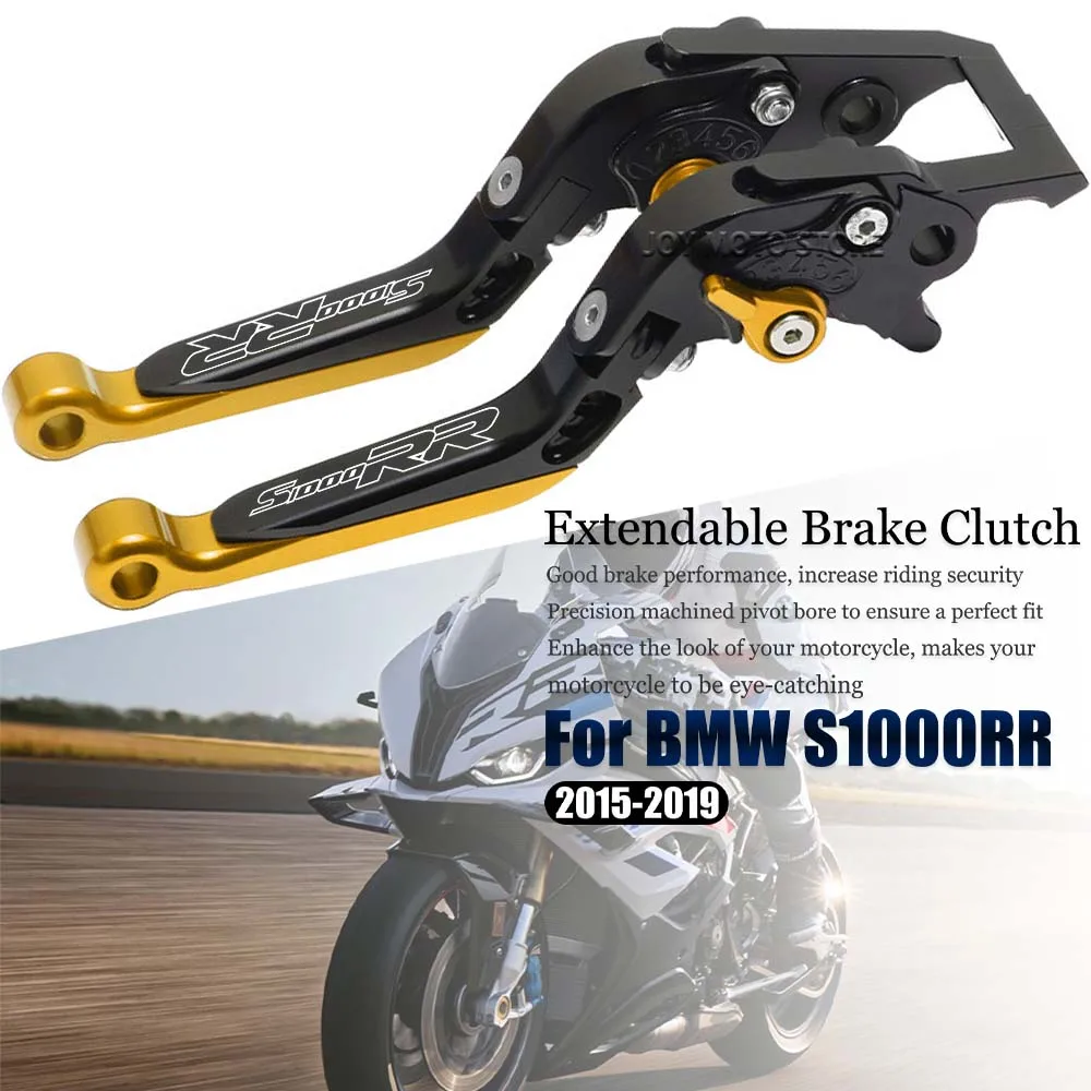 For BMW bmw S1000RR s1000rr 2015-2019 Motorcycle Accessories  CNC Clutch Lever Brake Lever Set Adjustable Folding Handle Levers