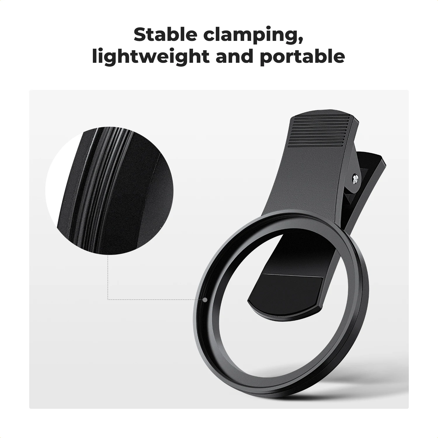 K&F Concept 52mm Clip-On CPL Polarizer Filter for Phones & Cameras 2
