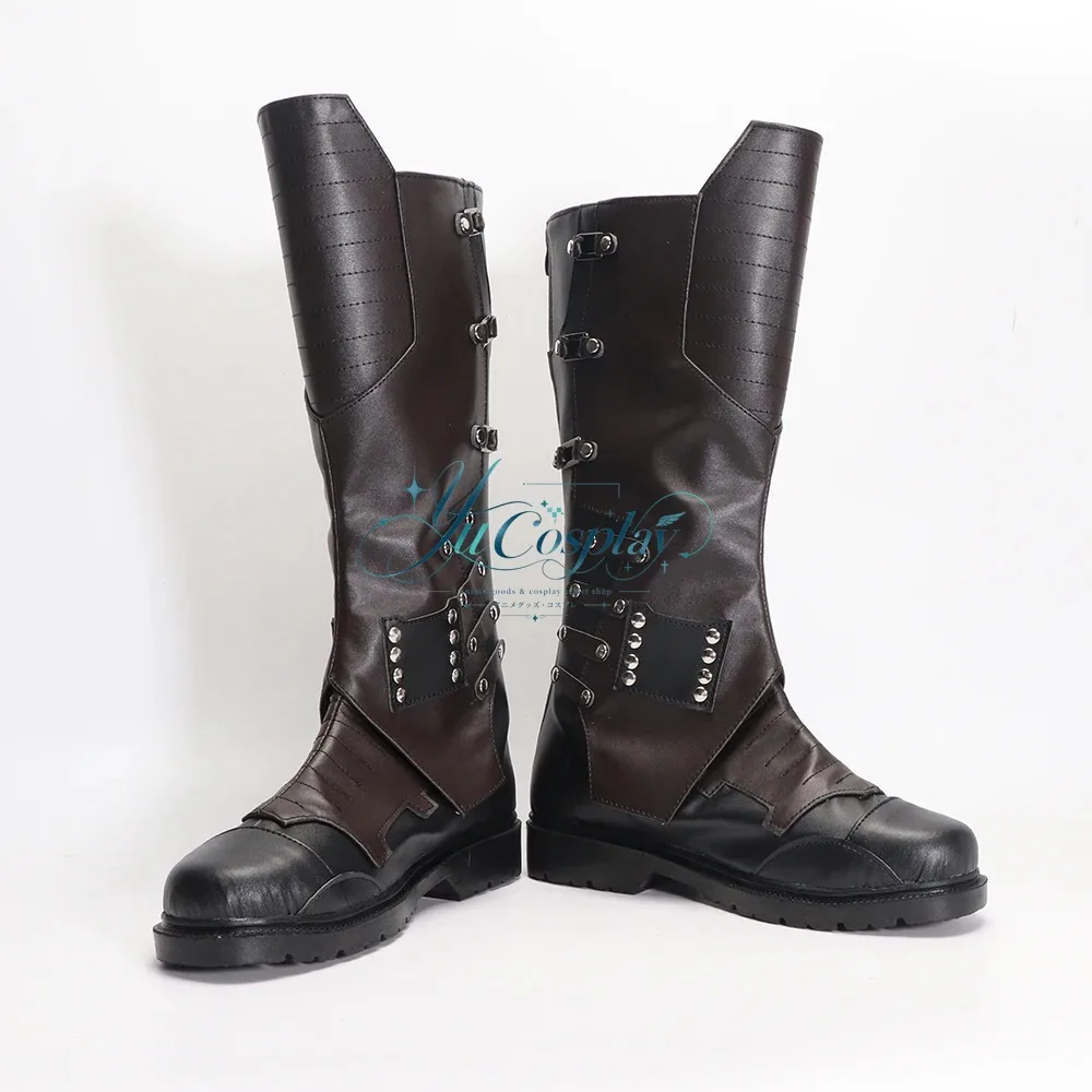 Movie Star Lord Peter Quill Cosplay Boots Character Footwear for Carnival Festival and Stage Event