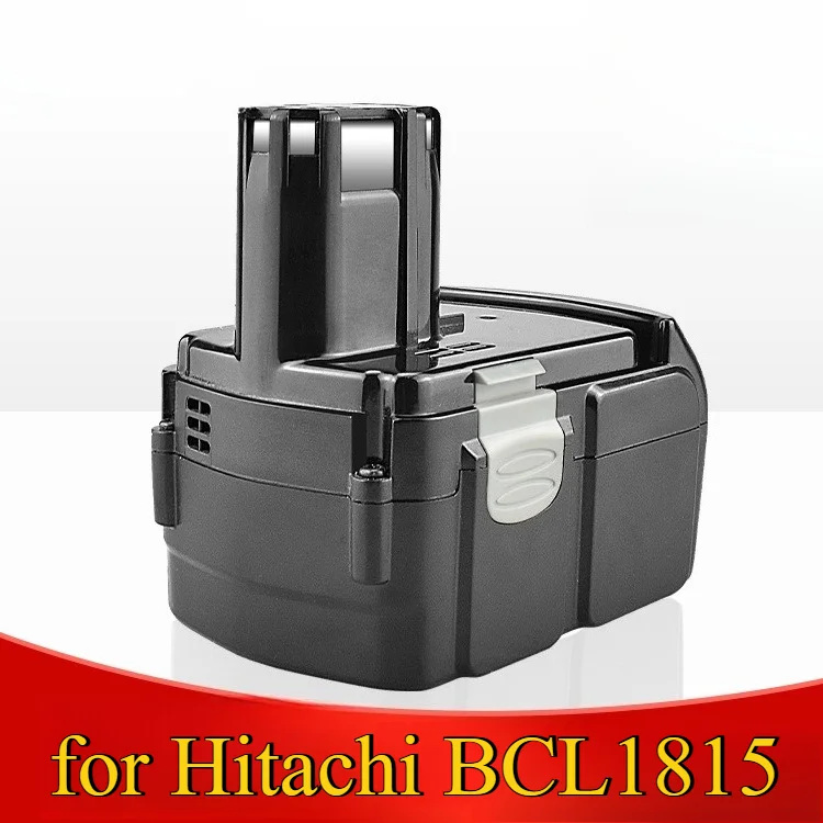 

Литиевая батарея 6000 мАч 18 В для Hitachi BCL1815 EBM1830, замена большой емкости для аккумулятора электроинструмента 2,0 Ач/3,0 Ач/4,0 Ач
