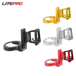 JKLapin Litepro Carrier Block For Dahon 412 SP8 Folding Bike Front Bag Basket Pig Nose Aluminum Alloy Bracket