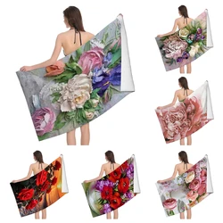 Home bath towels for the body towels Natural Animal Style bath quick drying microfiber beach towel man women large sports towel
