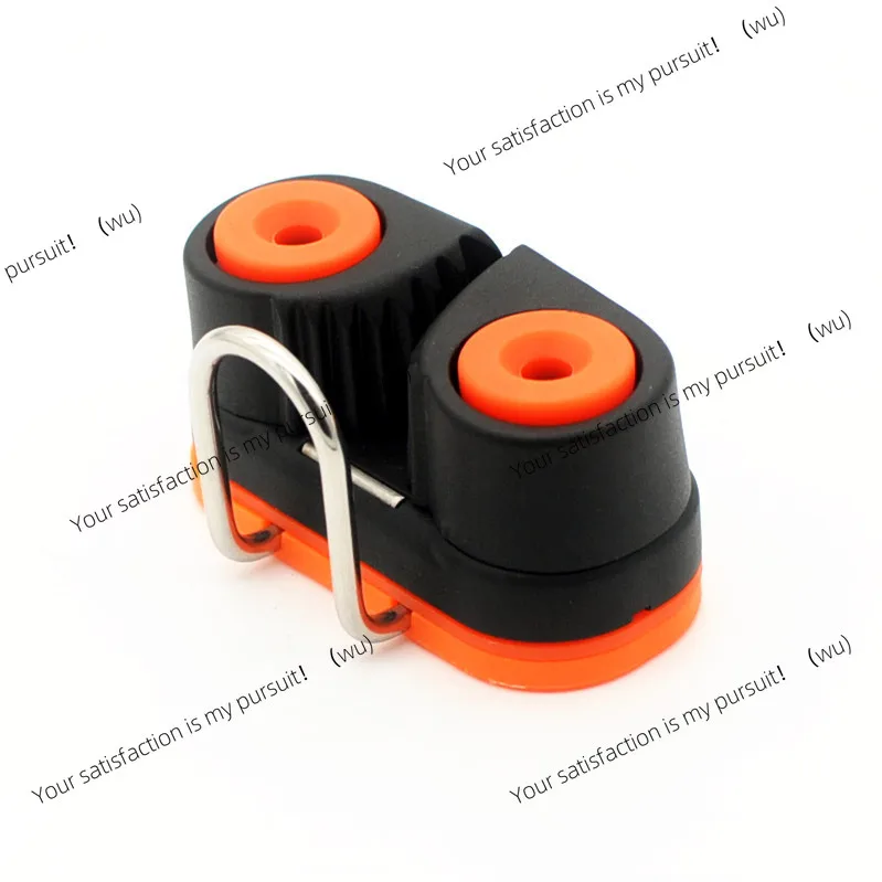 Rope clamp, reinforced nylon rope clamp, double ball , cable , card board, lock  piece