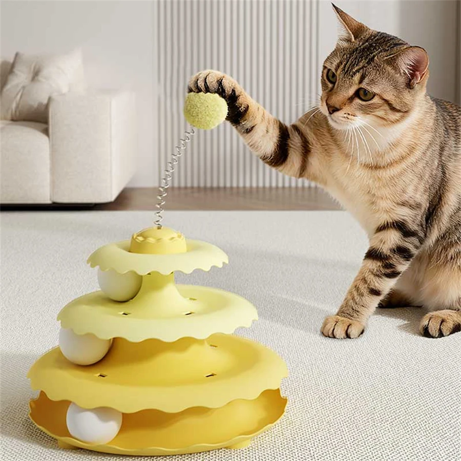 1 قطعة القرص الدوار لعبة الترفيه الذاتي لعبة الحيوانات الأليفة دعابة عصا القط نموذج جديد لوازم القط معدات لعب القط التفاعلية