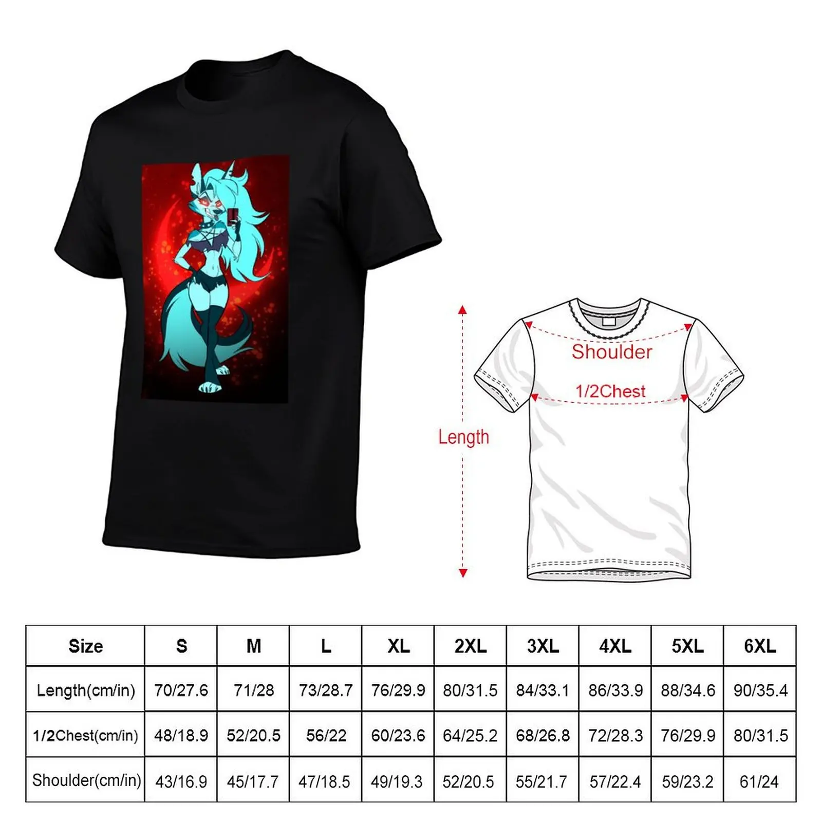 Helluva Boss Loona T-Shirt Lightweight Running T-Shirt