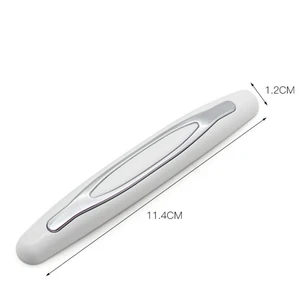 Dải bảo vệ cửa xe, nhãn dán bội cao su, phụ kiện xe hơi, kiểu chrome, phù hợp với Skoda Yeti, Pajero, Jeep, La bàn, 4PCS 12 Bán hàng chính Pajero Compass - №10