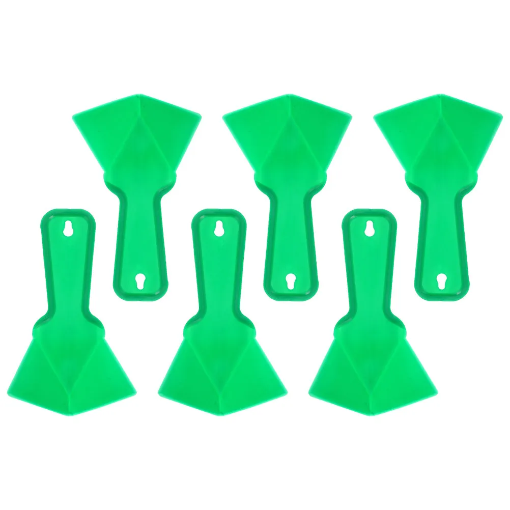 

Набор из 6 штук: Эргономичные пластиковые шпатели для углов гипсокартона, для выравнивания, штукатурки и финишной отделки стен