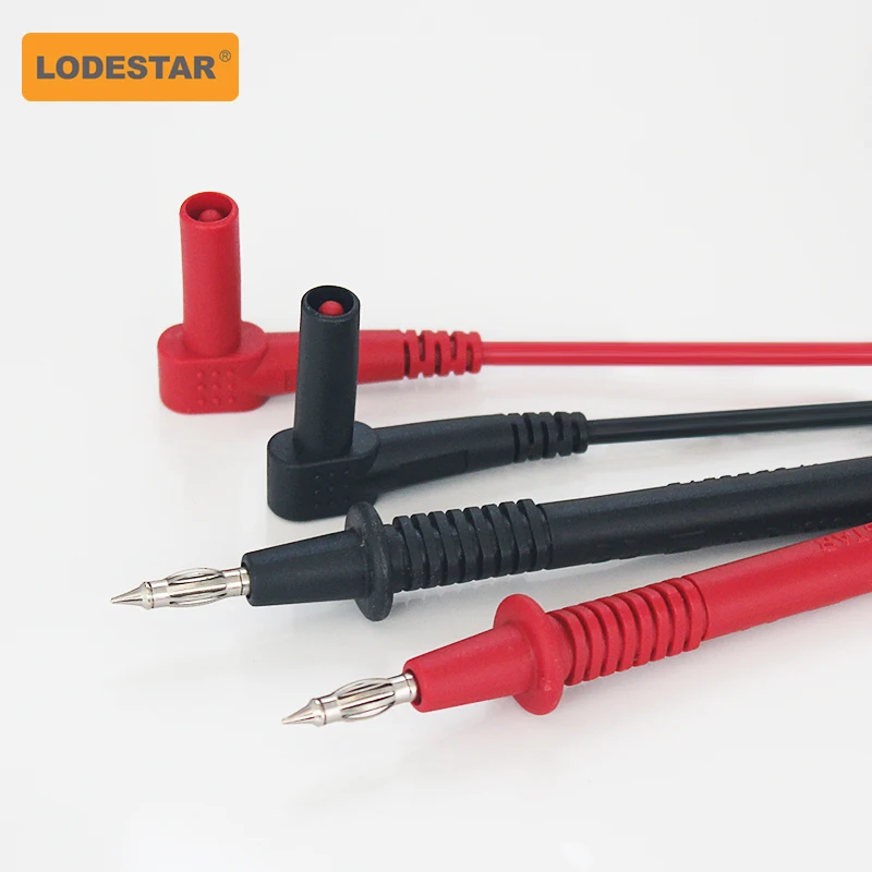 LODESTAR LA04013 Digital Multimeter Probe Test Leads 1000V 10A Universal Needle Tip Multi Meter Tester Lead Probe Wire Pen Cable