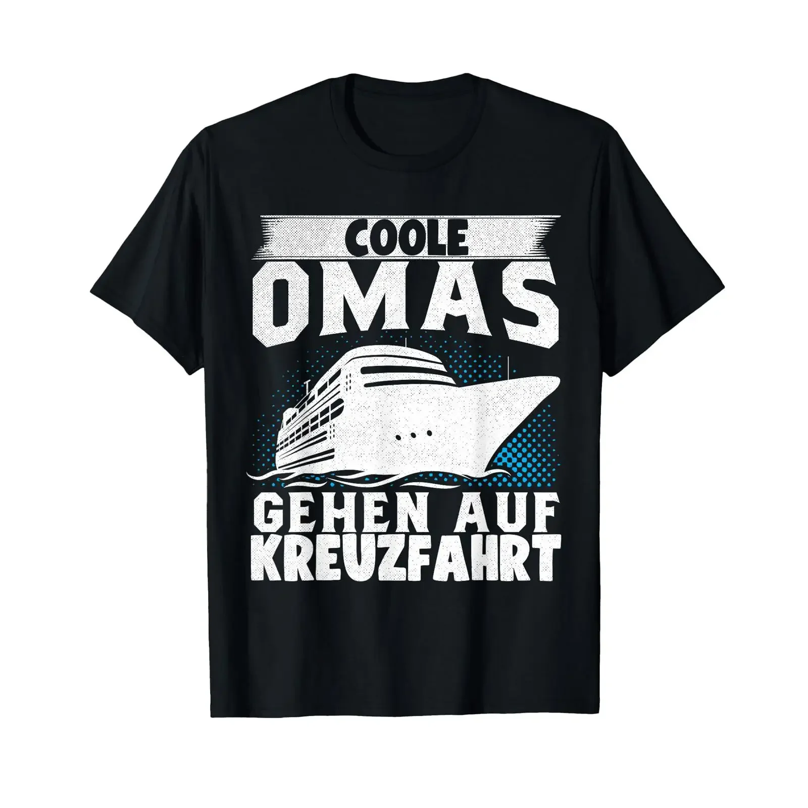 Cruise Ship Holiday Cool Grandmas Going On T Shirt vintage Washed designer clothes Breathable Stylish streetwear Versatile