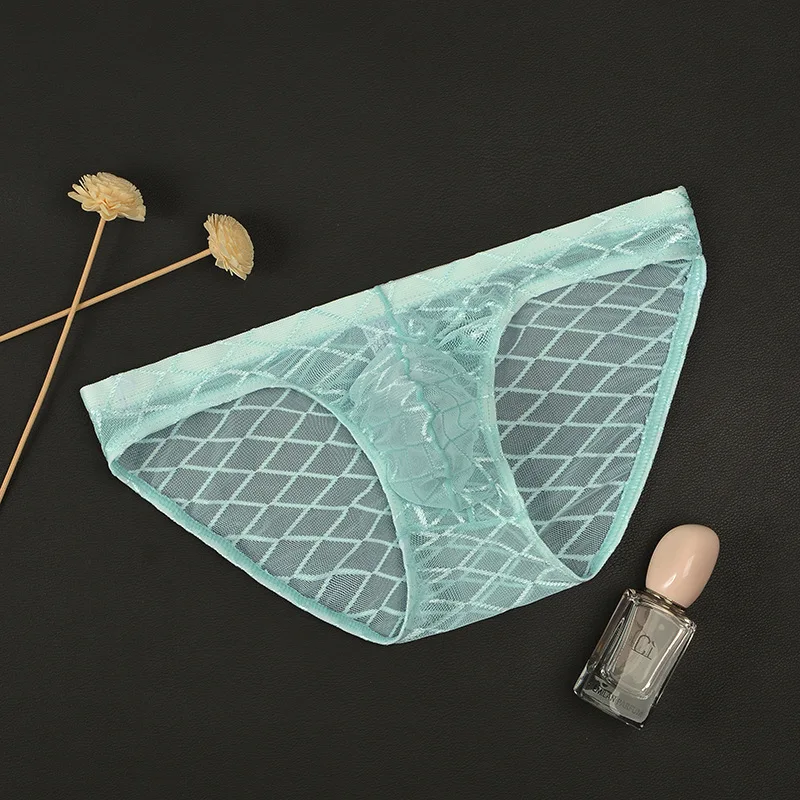 

Сексуальное мужское короткое нижнее белье Homme Mesh, прозрачное ледяное шелковое быстросохнущее тонкое танга для геев, эротическое U-образное выпуклое нижнее белье с высокой вилкой