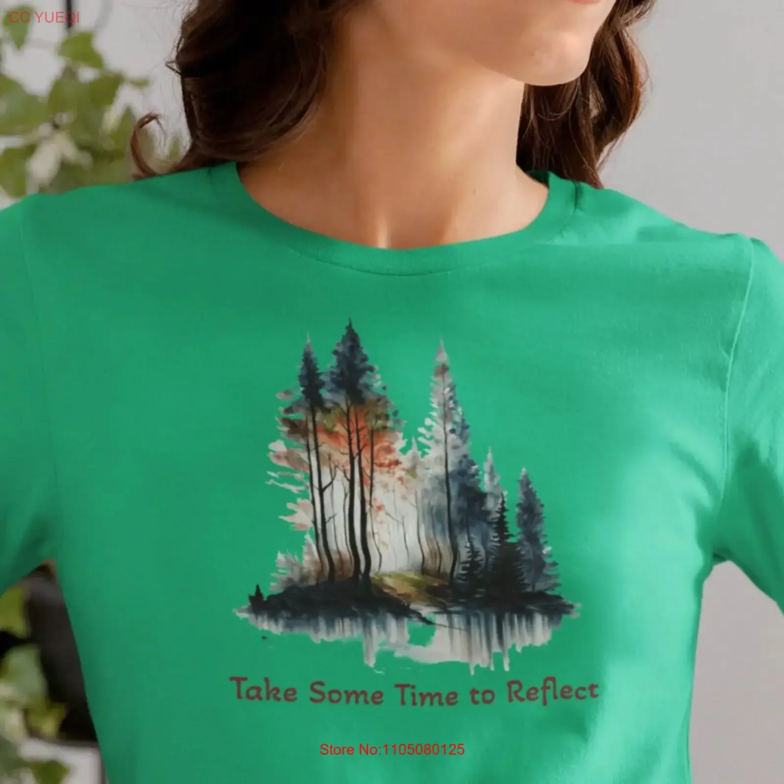 Camiseta Take Some Time To Reflect para mujer, camiseta Paranormal de manifestación para ella, sobrenatural, vintage, lavada, Unisex
