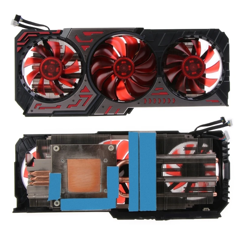 for GALAX RTX 2060 2070 2080 SUPER GAMER OC Graphics Cooling Fan with  , GPU Cooling Panel Graphics Card Cooler Fan