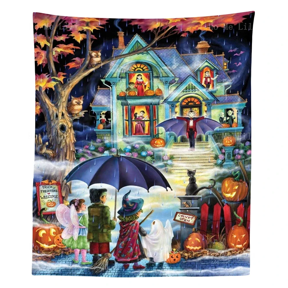 Vermont Christmas Company Fright Night Halloween Wall Hanging Home Decor