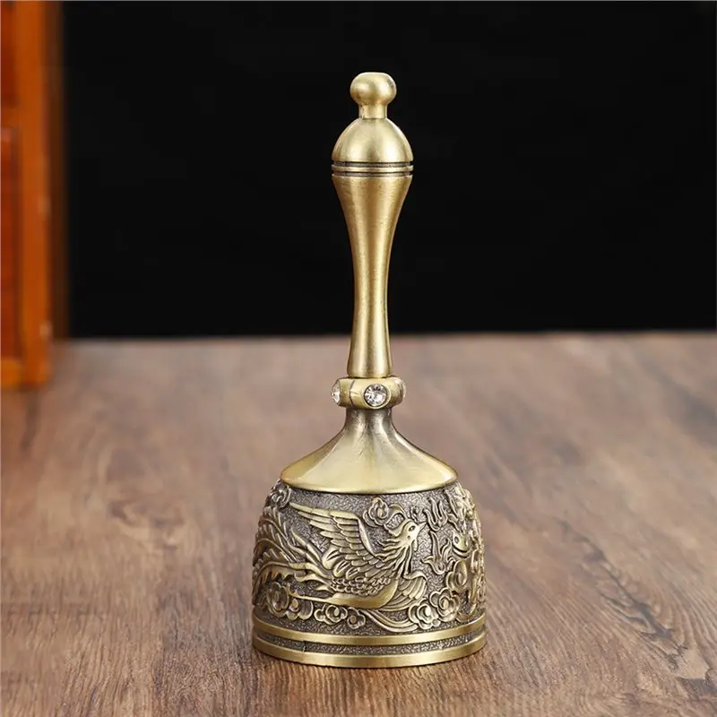 CHCH Modern Loud Bells Hand Cranked Bell Restaurant Food Delivery Bell Multipurpose For Party Supplies Artwork For Party