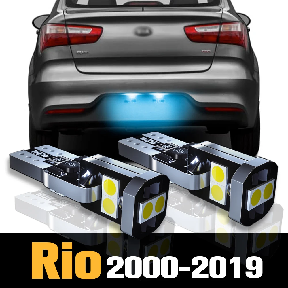 

2x Canbus LED License Plate Light Lamp Accessories For Kia Rio 2000-2019 2007 2008 2009 2010 2011 2012 2013 2014 2015 2016 2017