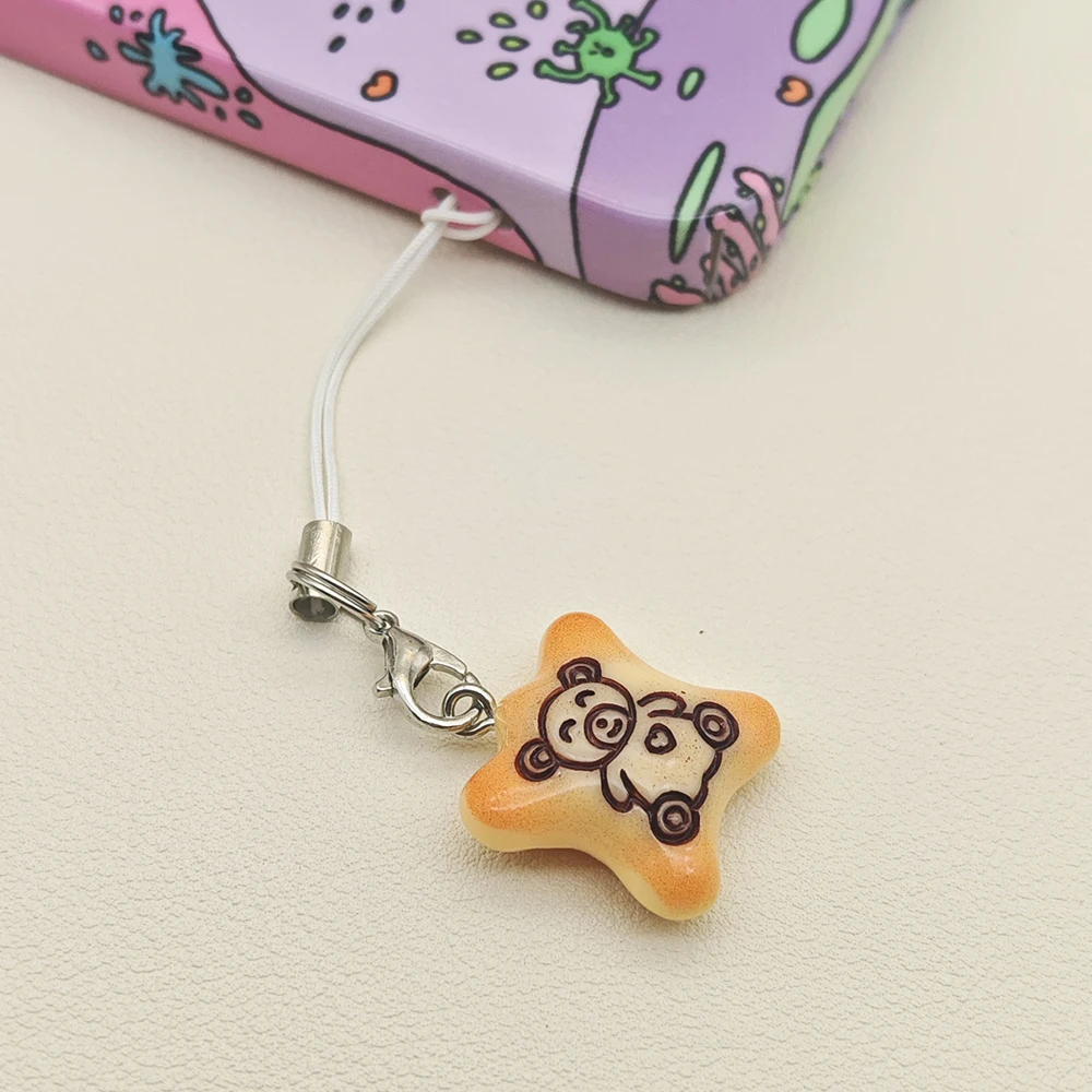 Nuevas fundas de llavero de teléfono de leopardo para Airpods iP 15 cámara CCD mochila colgante de dijes Ins Corea mariposa Y2K Accesorios