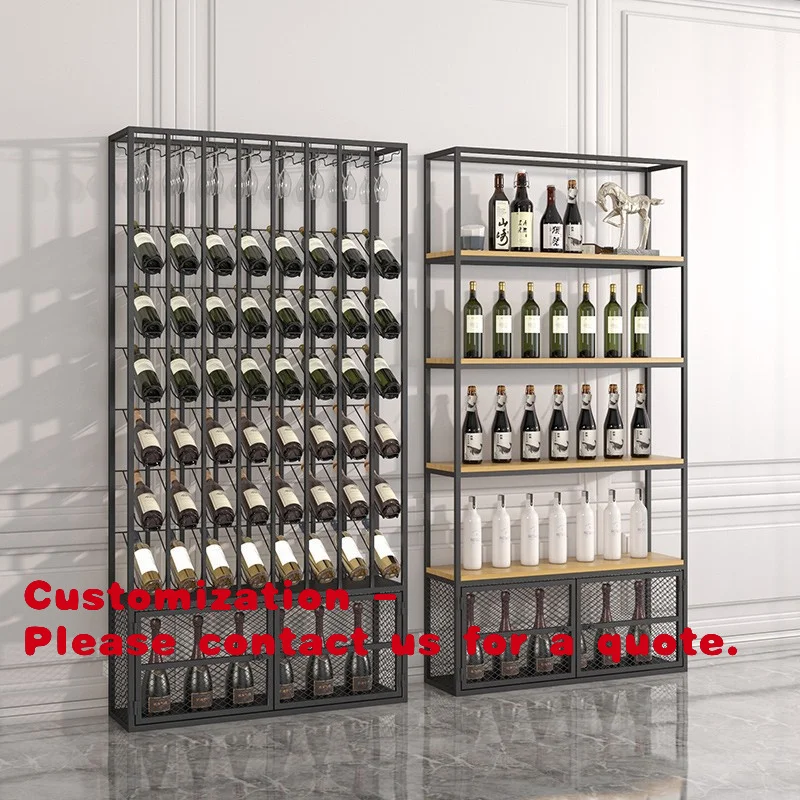 

Customize.Wine Cabinet Display Cabinet Wall-Mounted Wine Rack Slanted Wine Rack Restaurant Wine Rack Shop Commercial Win