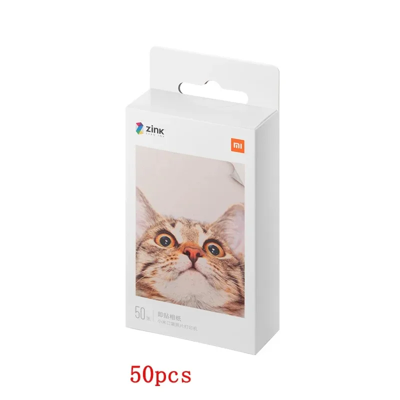 Groothandel Originele Xiaomi ZINK Pocket Printer Papier zelfklevende Foto Print 10//50/100 Vellen Xiaomi 3 inch Mini Printer Papers