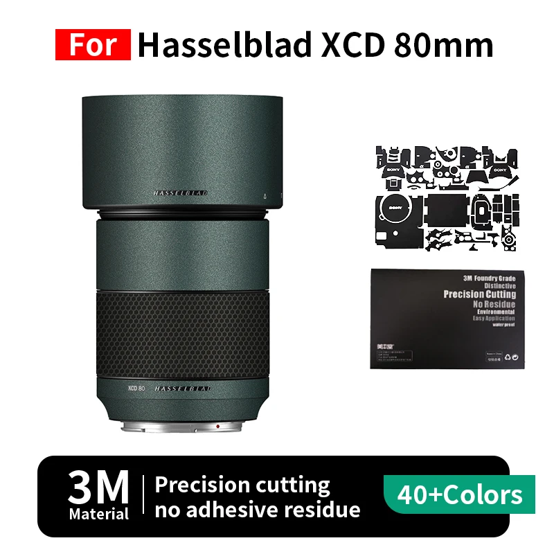 

Mebont для Hasselblad 80 мм кожа Hasselblad XCD 80 мм F1.9 наклейка на объектив камеры защитная пленка полная защита без остатков