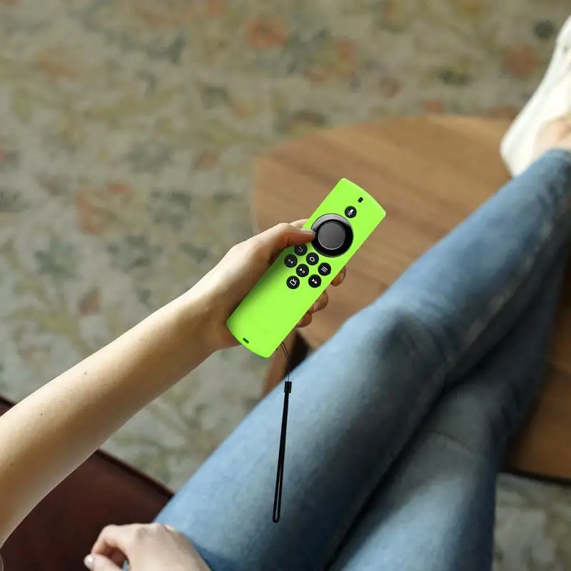 2023 Silicone Remote Control Case For AmazonAlexa Voice Remote Lite/Fire TV Stick Soft Washable TV Remote Control Protector Case