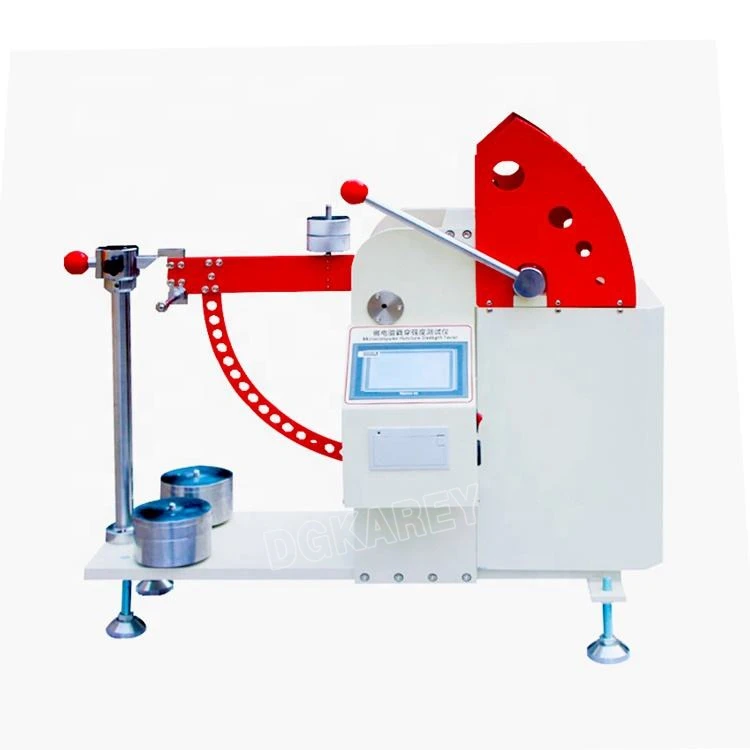 

Портативный тестер прочности картона на прокол с сенсорным экраном, соответствует стандартам ISO/ASTM для контроля качества гофрированного картона