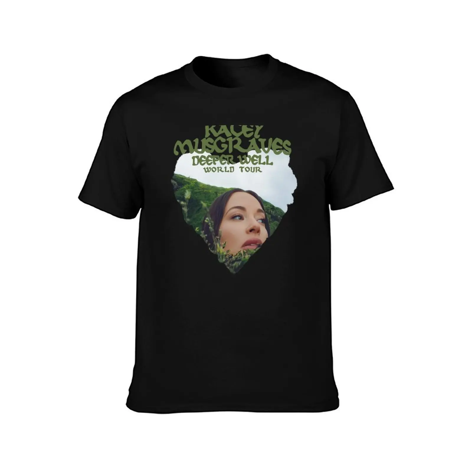 Deeper Well World Tour T-Shirt cotton t shirt man T-Shirt