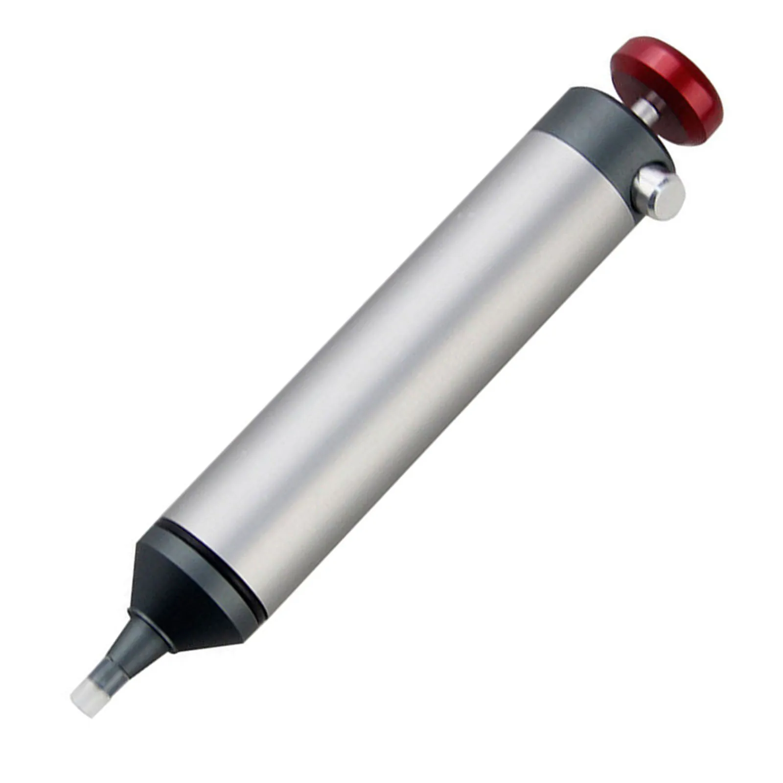 Engineer Grade Desoldering Pump with Heat Resistant Silicone Tip and Metal Body for Accurate PCB Solder Removal