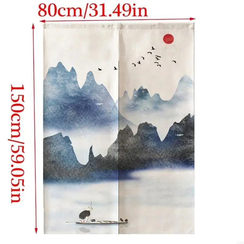 

L9NB Nature Inspire Doorway Sharbine Mountain Bird Pattern обеспечивает хорошее затенение