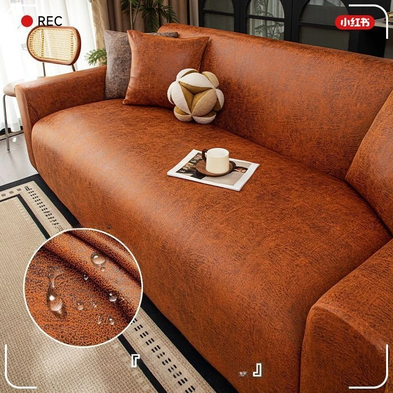 1/2/3/4/5 Seater Adjustable Waterproof Elastic Sofa Cover Armchair Protector Corner L Shape Stretch Slipcovers Couch Covers