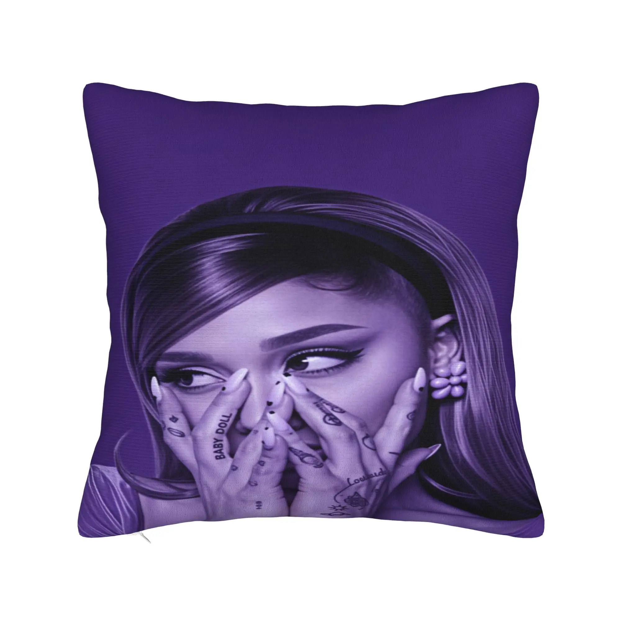 Ariana Grande Pillow Case  Comfy Pillow Cover Vintage Pillowcases For Sofa Home Decoration