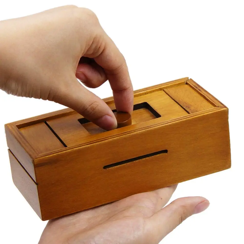 Wooden Safe Storage Box Chinese style Ornaments Secret Hidden Safe Decor Concealment Furniture Art Storage Cabinet Shelves ﻿ ﻿