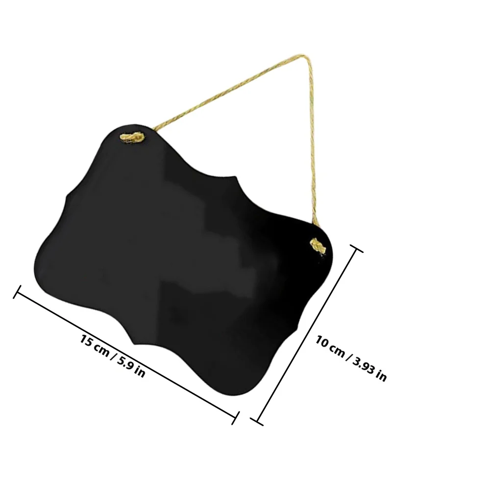 5 قطعة لوحة رسائل فارغة الاكريليك السبورة معلقة السبورة تسجيل لمحلات القهوة مكاتب غرف الاجتماعات الاستخدام اليومي