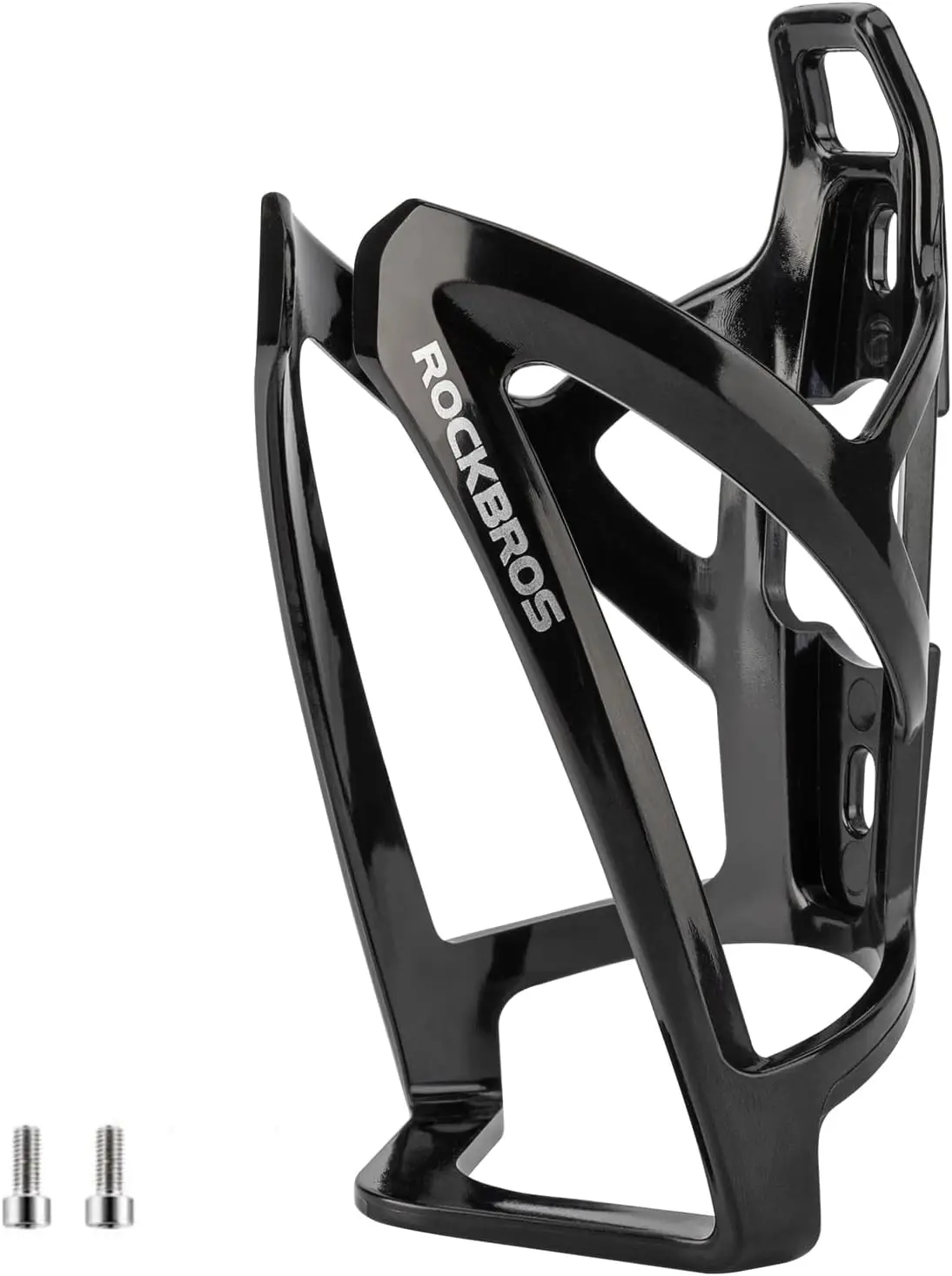 Nulkomma Bike Water Bottle Holder Ultra-Light Bicycle Bottle Cages with Screws Tool, Universal Bike Cup Holder Rack for Road