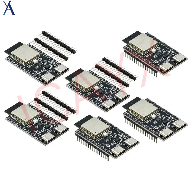 

ESP32-C6 ESP32 WiFi+Bluetooth Internet Of Things Dual Type-C Development Board ESP 32 Core Board ESP32-C6-DevKit C For Arduino