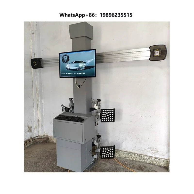 Car Aligning and Balancing Machine One Computer Display Wheel Alignment